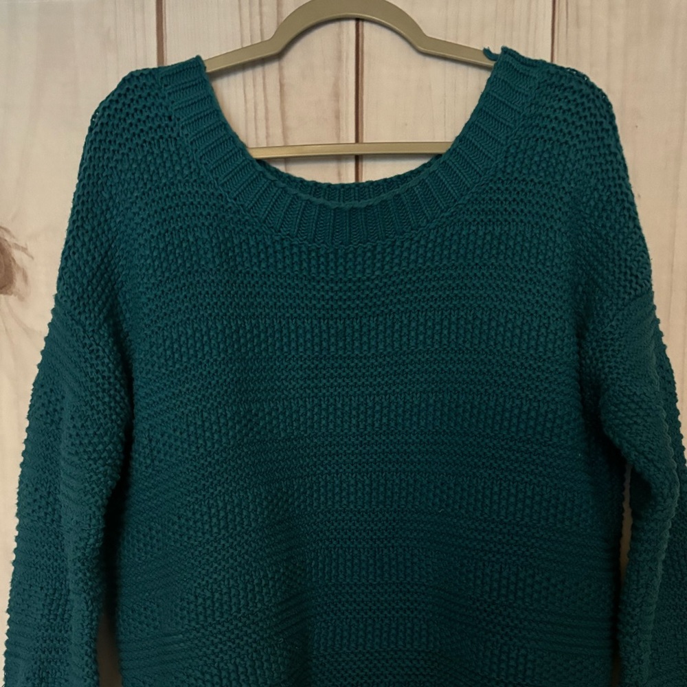Dark Teal sweater 🧶